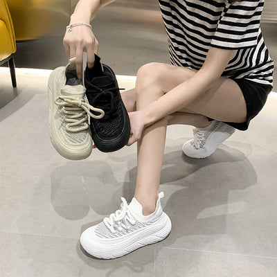 Damen Sportliche Sneakers mit hohem Komfort und atmungsaktiver Mesh-Oberfläche Fudus