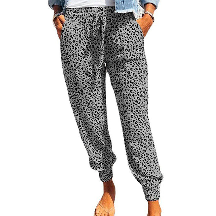 Damen Freizeit-Hose im tierischen Print Fudus