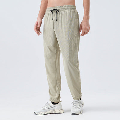 Herren Sportliche Laufhose mit atmungsaktiven Netzstrukturen und verstellbarem Bund Fudus