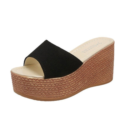 Damen Wedge-Pantoletten mit raffiniertem Design und ergonomischer Fußbettung Fudus