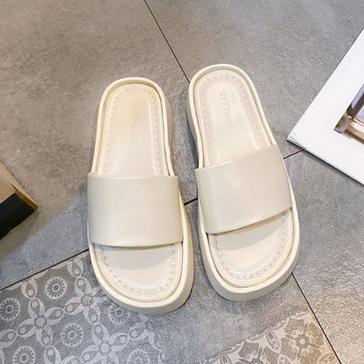 Damen Trendige Clogs mit hoher Plateausohle und modernem Design Fudus