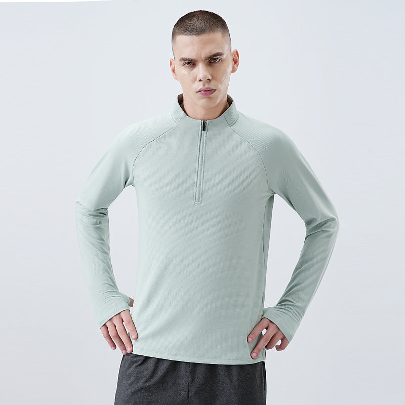 Herren Funktionsshirt mit Stehkragen Fudus