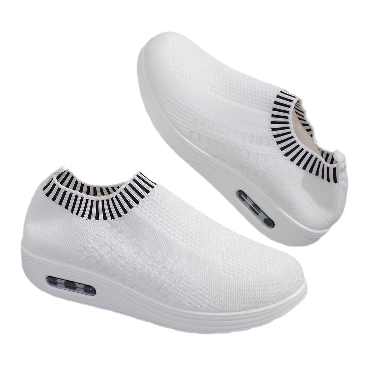 Damen Sportliche Sneakers mit atmungsaktivem Obermaterial und bequemer Dämpfung Fudus