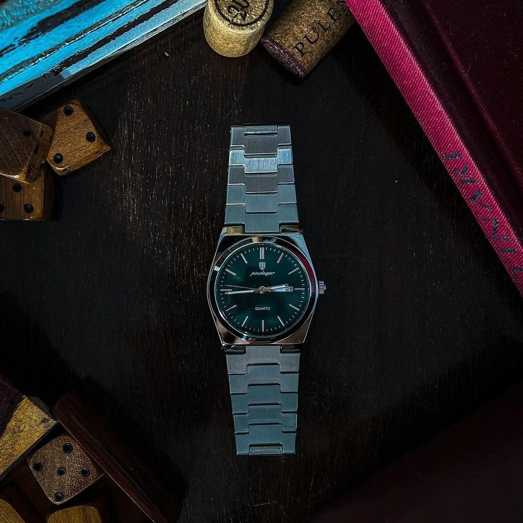 Klassische Herren Armbanduhr 41mm