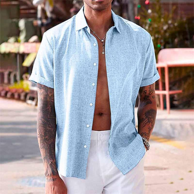 Slim Fit Kurzarmhemd für Herren – Smart & Lässig zugleich