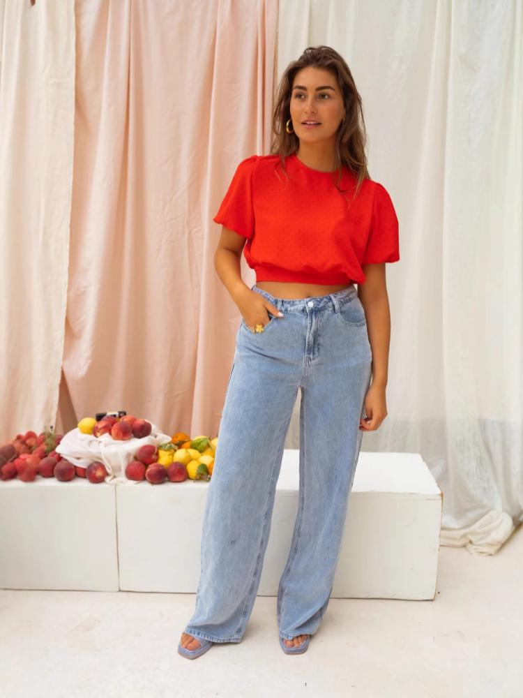 LORENA| DIE CROPPED-BLUSE