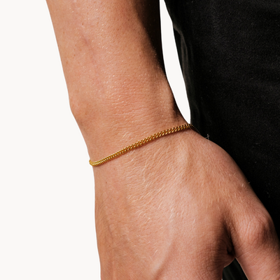 Cuban Armband 2MM (Gold)