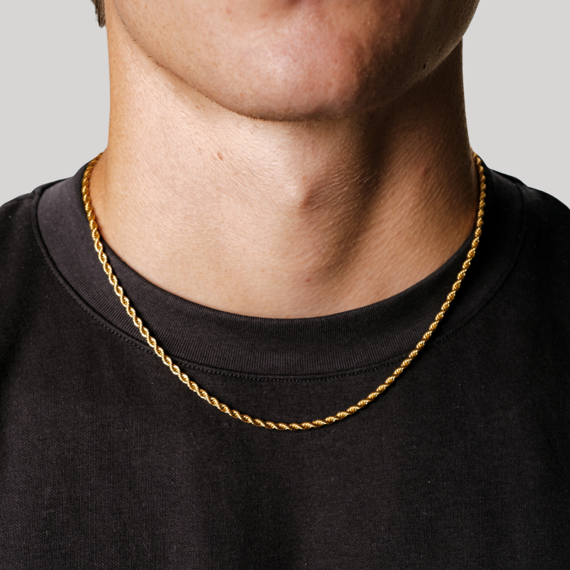 Seilkette 3MM (Gold)