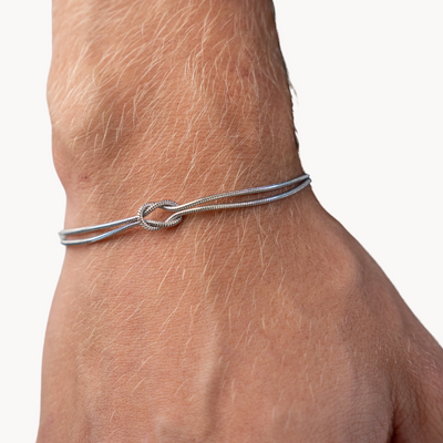 Never Ending Armband 1.5MM (Silber)