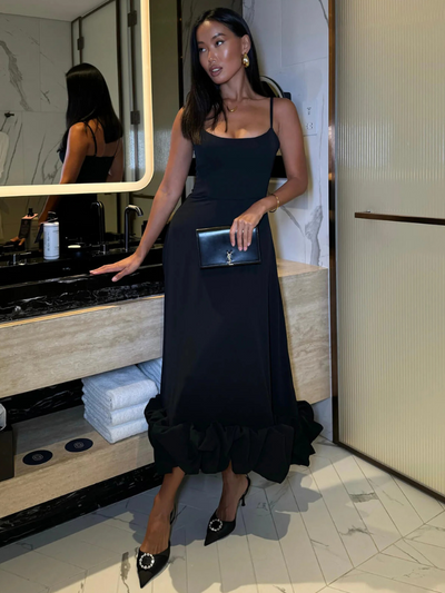 VIVIENNE RUFFLE DRESS