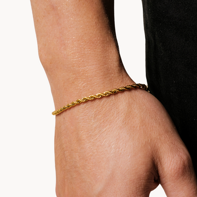 Seilarmband 3MM (Gold)