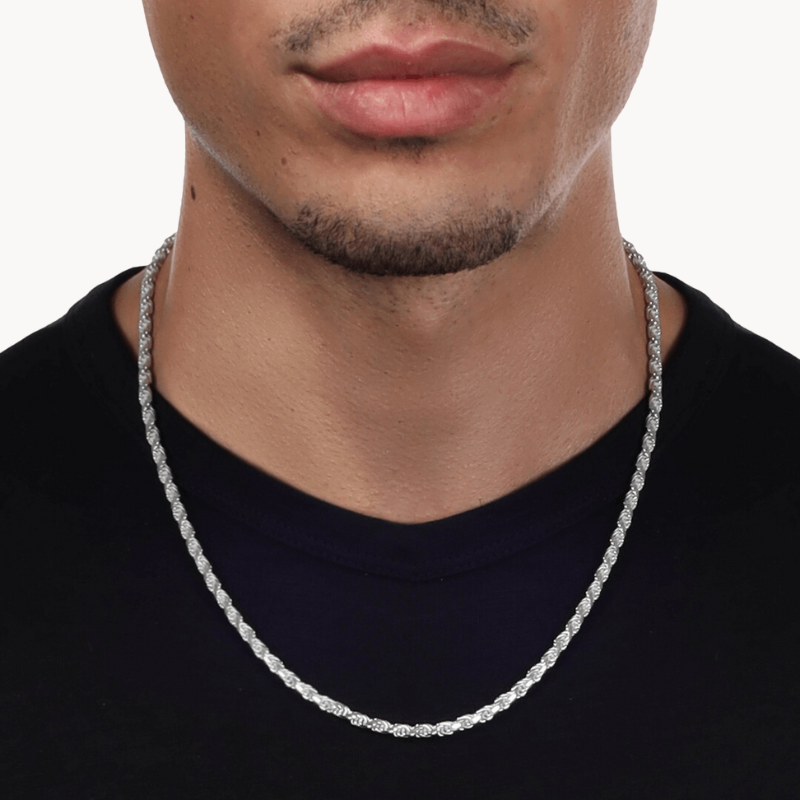 Luxuriöses klassisches Design Herren-Seilkette