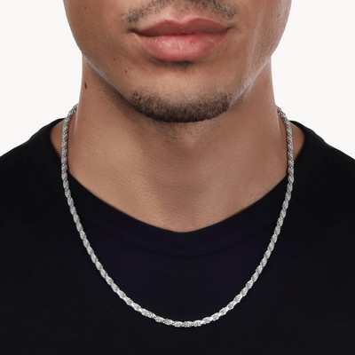 Luxuriöses klassisches Design Herren-Seilkette