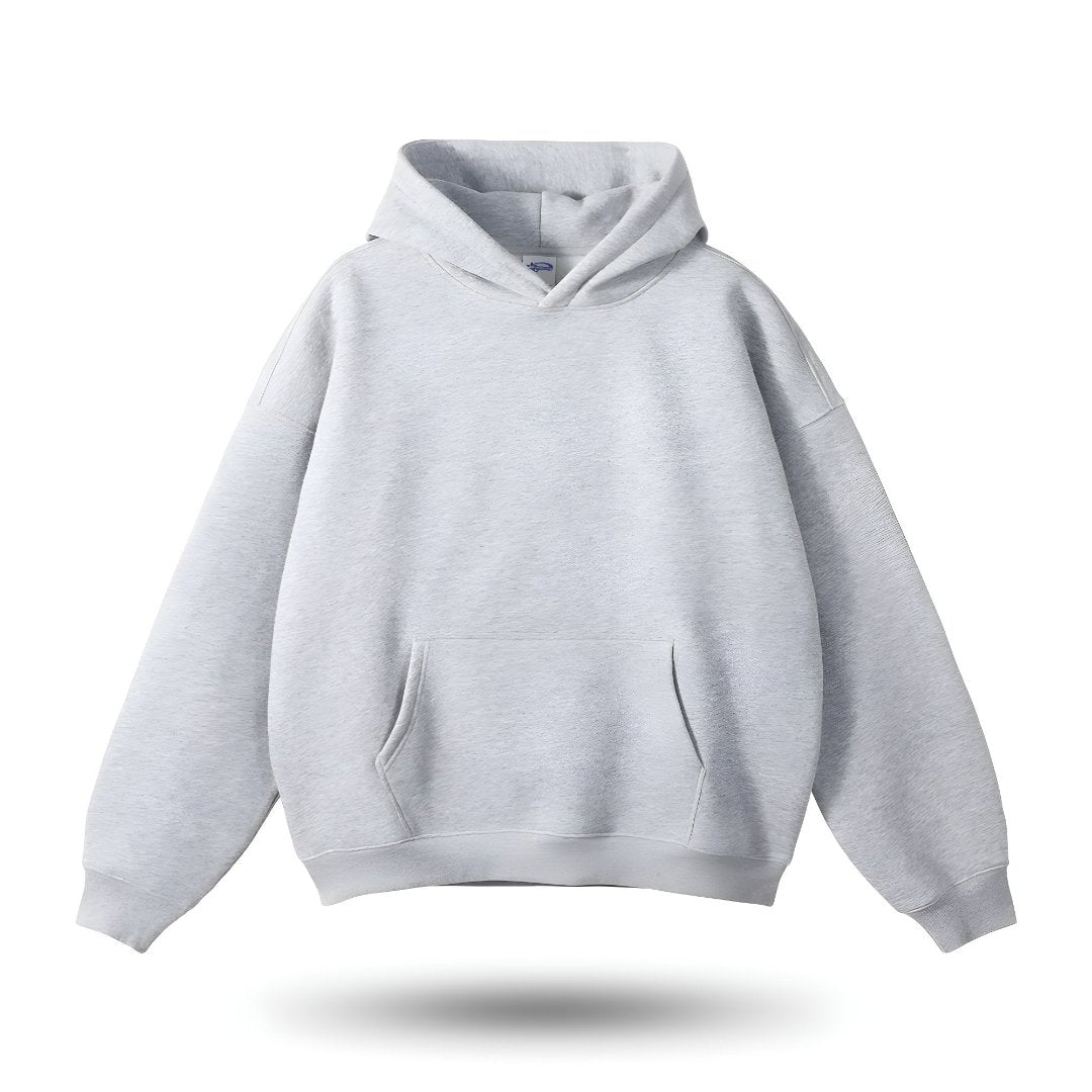 Oversized Kapuzenpullover mit Kängurutasche