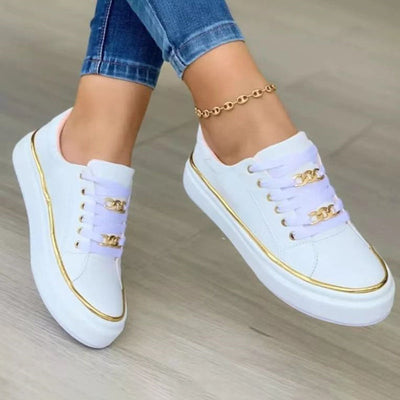 Sportliche Damen Sneaker aus Textil | Freizeit Turnschuhe