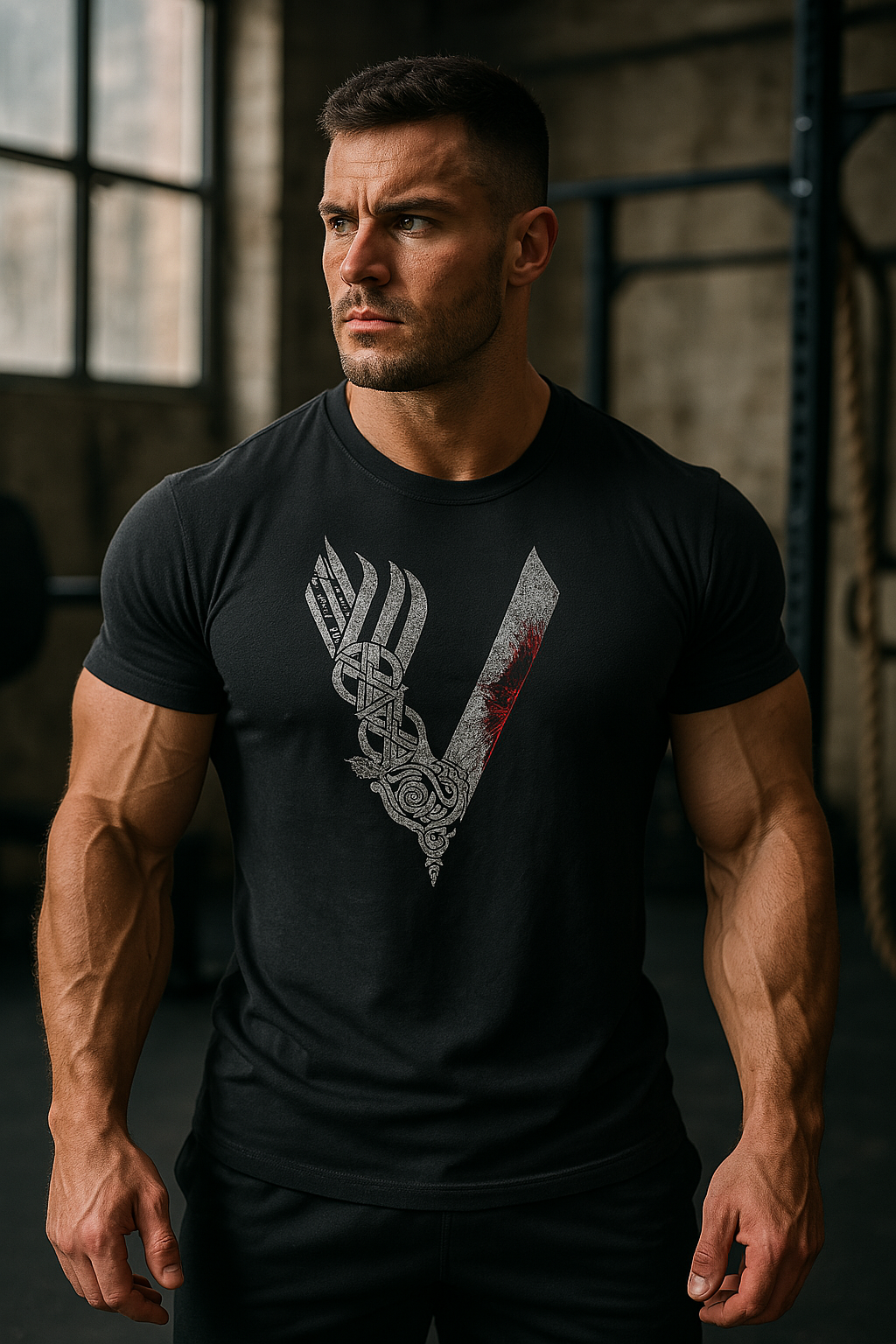 Lässiges Herren T-Shirt Baumwolle