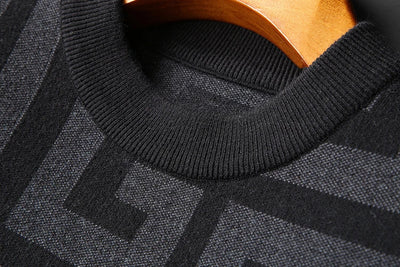 Klassischer Herren Strickpullover