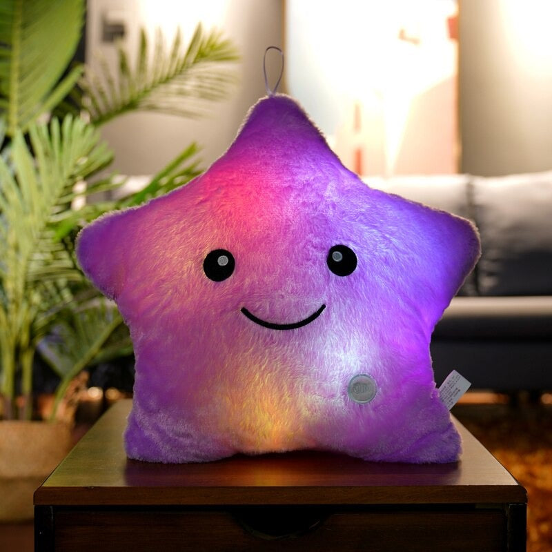 SleepyGlow™ | Kuscheliges Kissen, Kopfkissen und Nachtlicht in einem