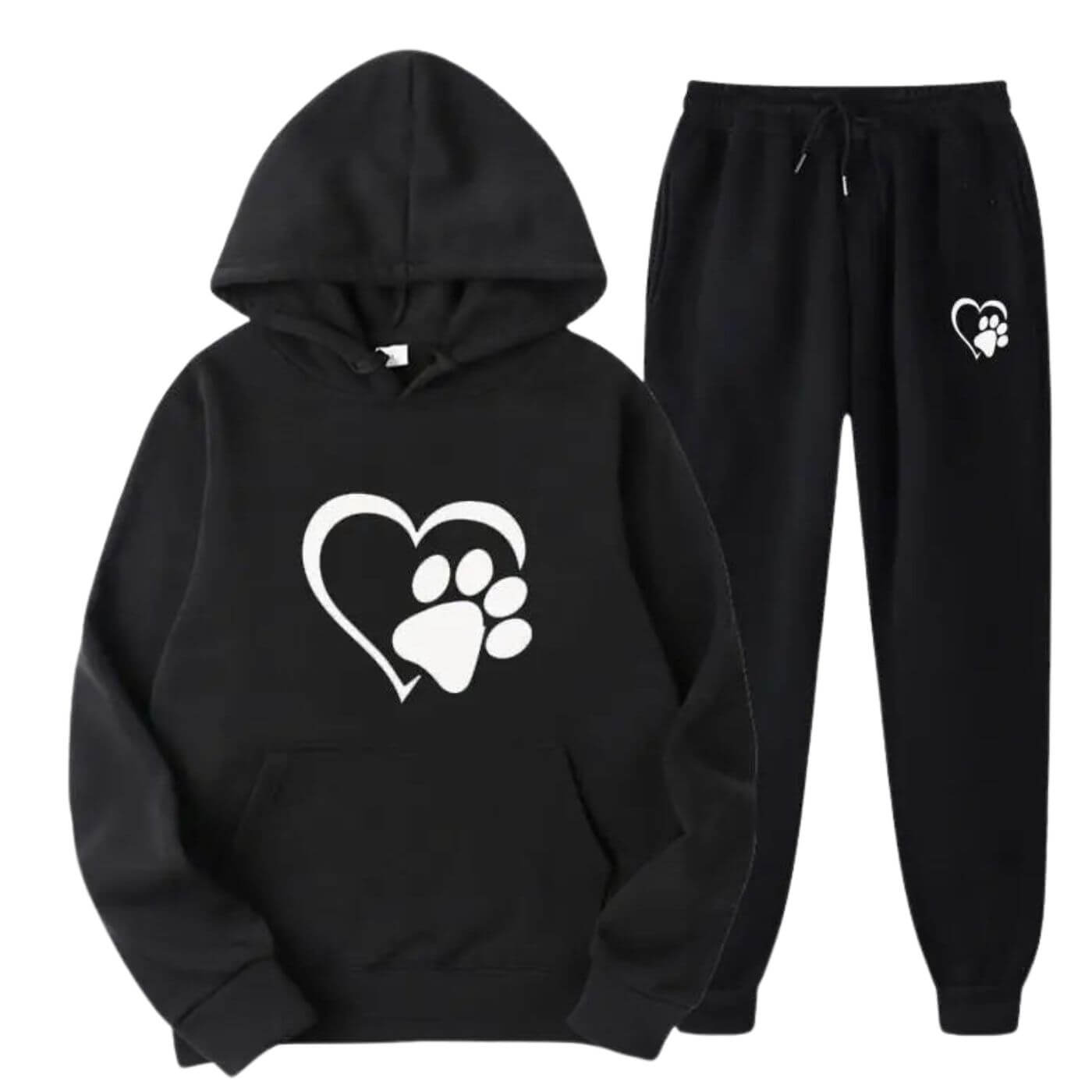 CozyPaw Set™ – Kuscheliger Hoodie & Hose für kalte Tage!