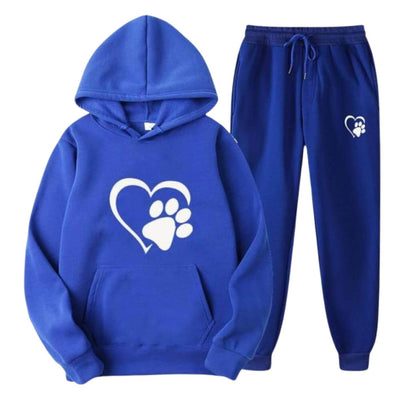 CozyPaw Set™ – Kuscheliger Hoodie & Hose für kalte Tage!