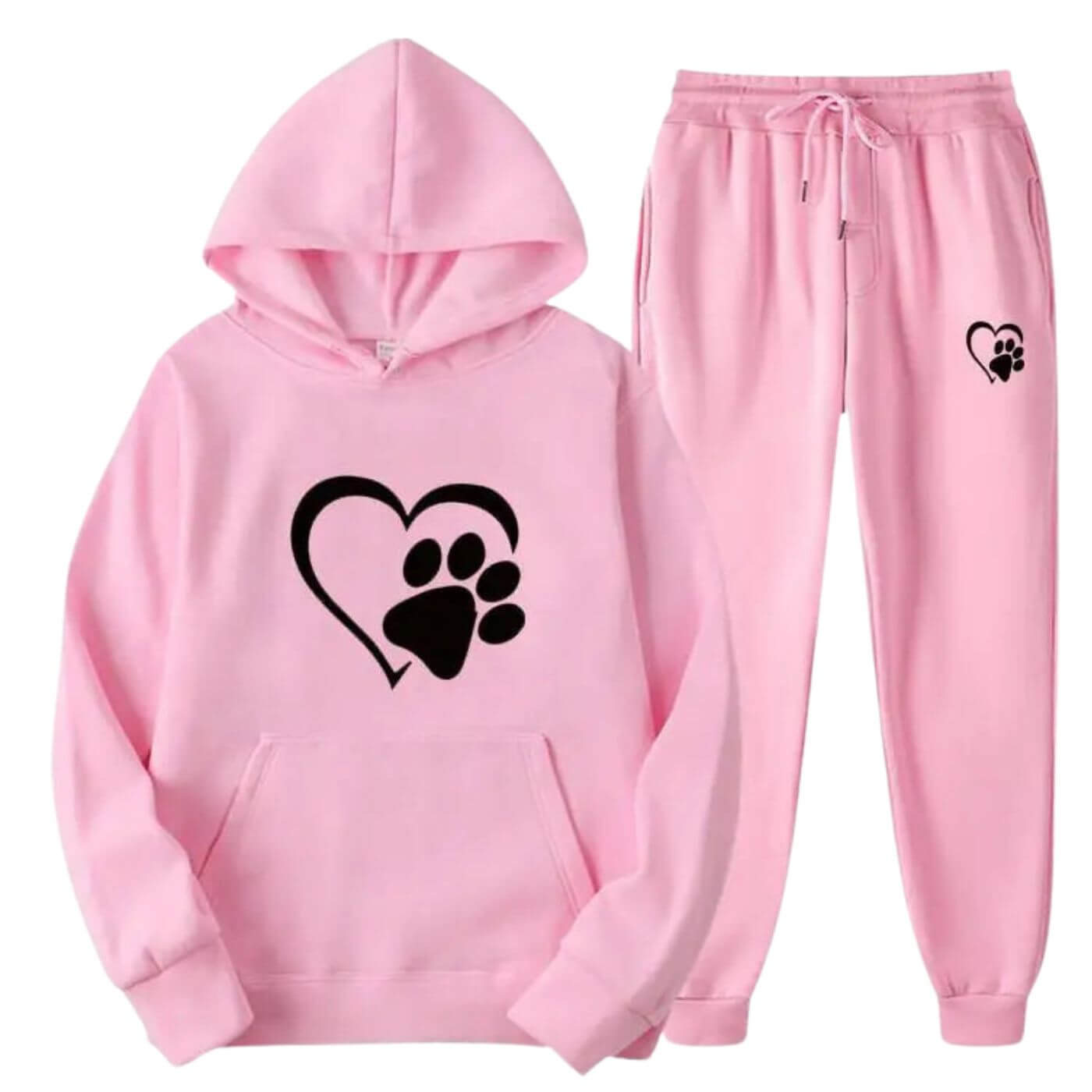 CozyPaw Set™ – Kuscheliger Hoodie & Hose für kalte Tage!