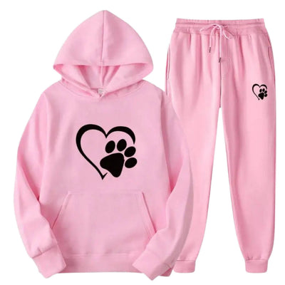 CozyPaw Set™ – Kuscheliger Hoodie & Hose für kalte Tage!