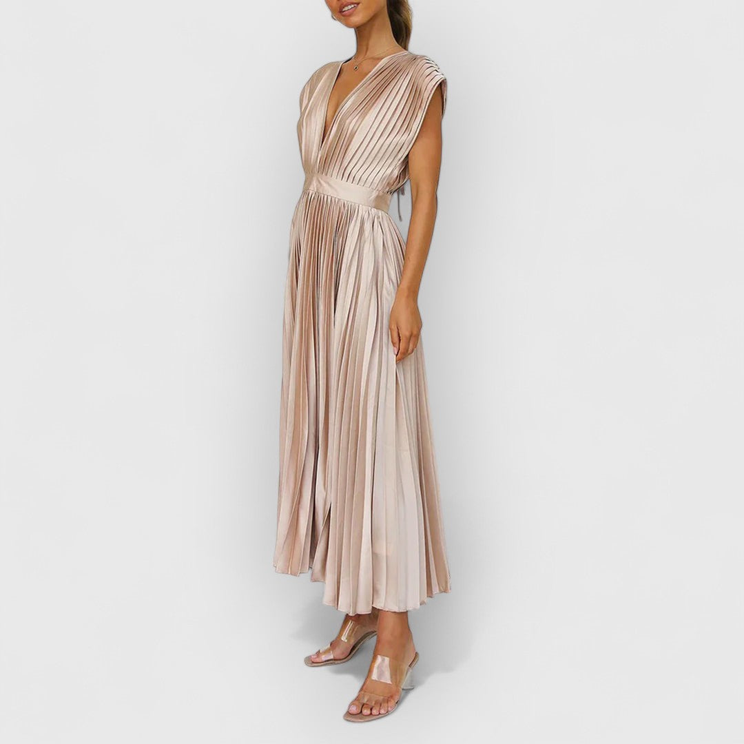 Vivica | Luxuriöses Samt-Maxikleid