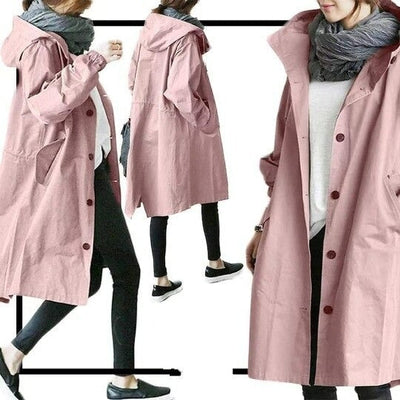 Mandy | Eleganter Trenchcoat für Damen in wasserabweisendem Design