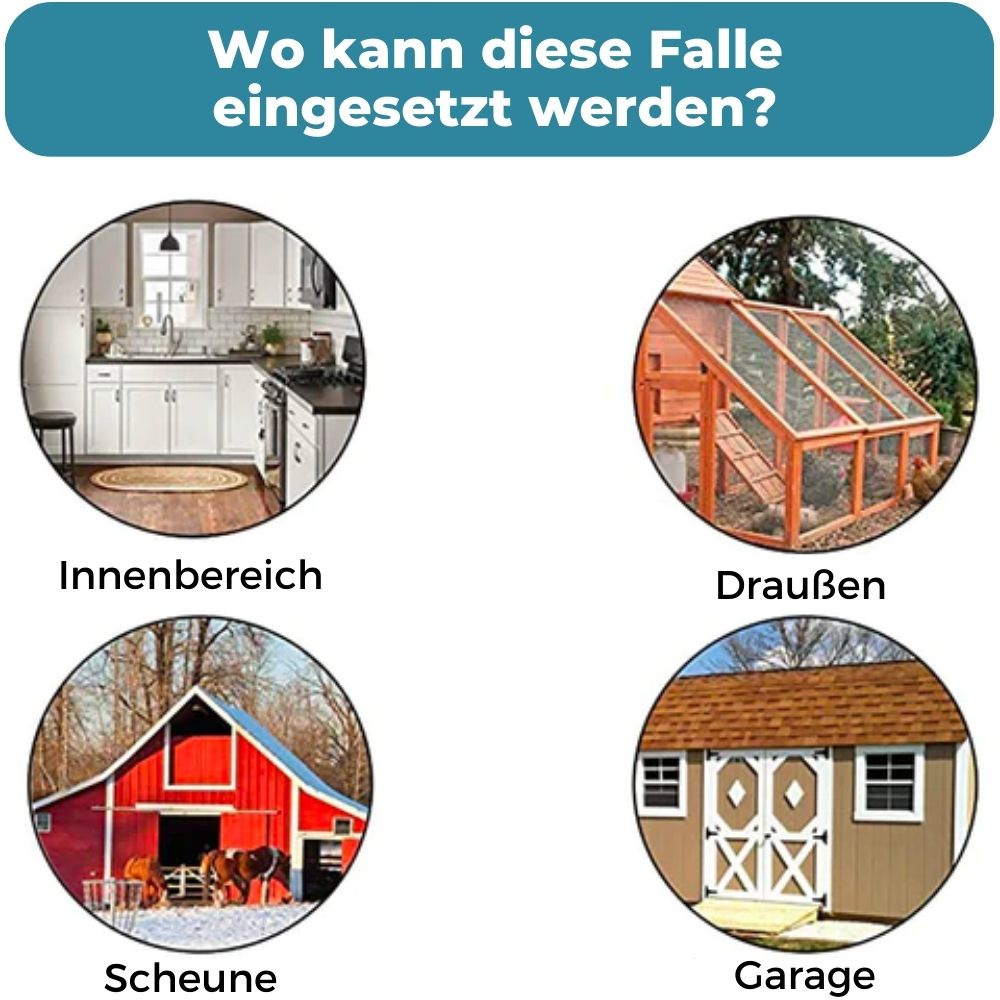 Flip & Slide™ | Fangen Sie Schädlinge auf tierfreundliche Weise!