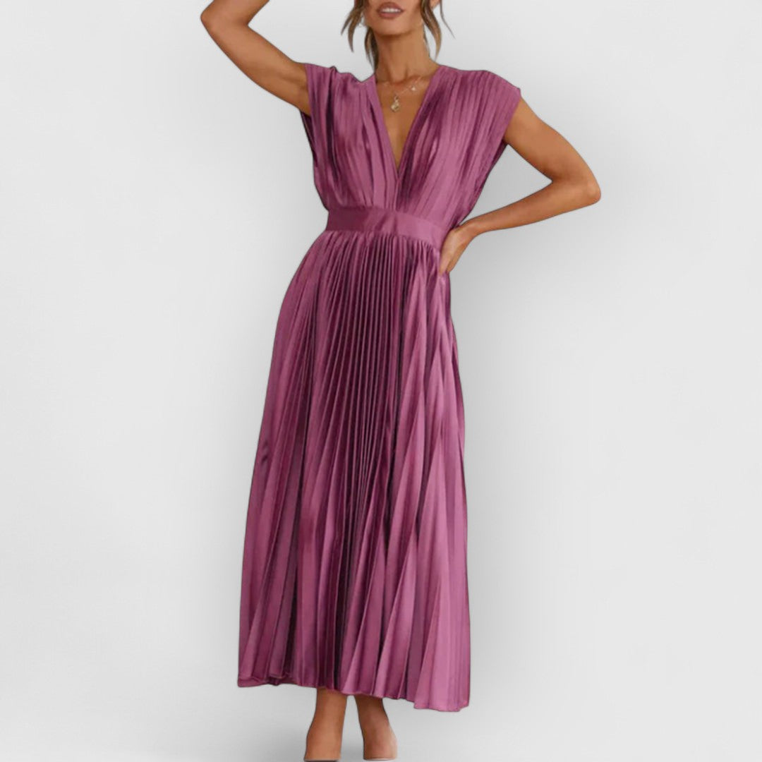 Vivica | Luxuriöses Samt-Maxikleid