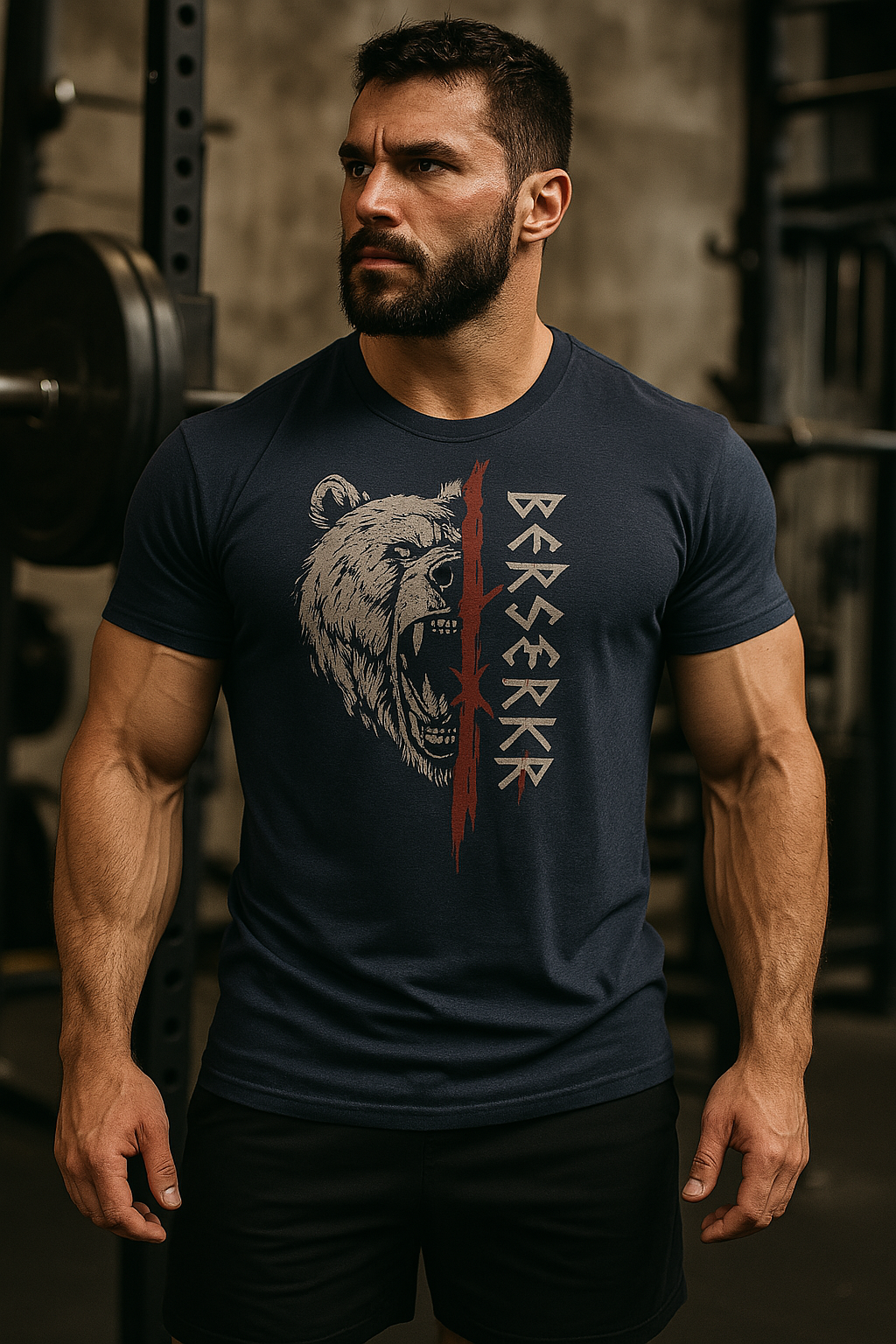 Lässiges Herren T-Shirt Kurzarm Baumwolle