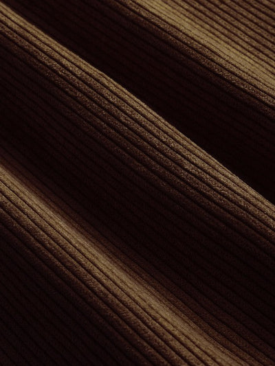 Herren Cord-Pulloverhemd | Casual Freizeithemd | Langarm