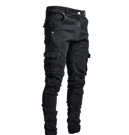 Julio - herren stylische cargo hose - schmale passform