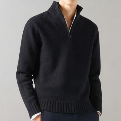 Klassischer Herren Sweater aus Baumwolle - Bequem & Elegant
