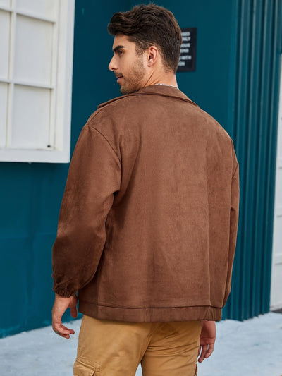 Vintage Herren Reißverschluss-Jacke