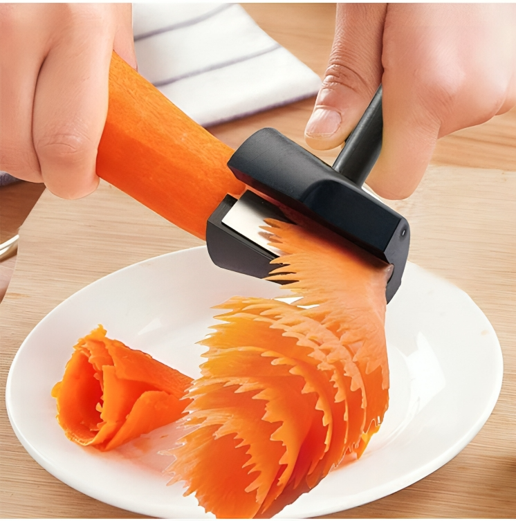 BlossomCut™ | Blumenähnlicher Spiralschneider für Gemüse