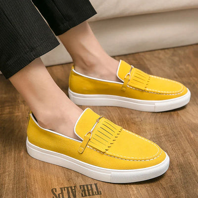 Elegante Herren Wildleder Loafer