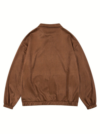 Vintage Herren Reißverschluss-Jacke