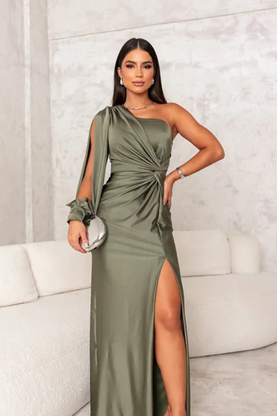 Adah - Elegantes Damen Maxikleid Lang Stilvoll