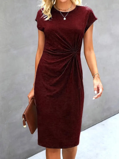 Yolande | Vielseitiges Fließendes Damen-Midikleid