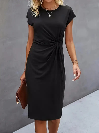 Yolande | Vielseitiges Fließendes Damen-Midikleid