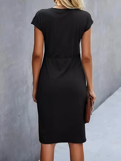 Yolande | Vielseitiges Fließendes Damen-Midikleid