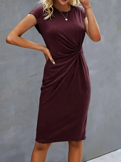 Yolande | Vielseitiges Fließendes Damen-Midikleid