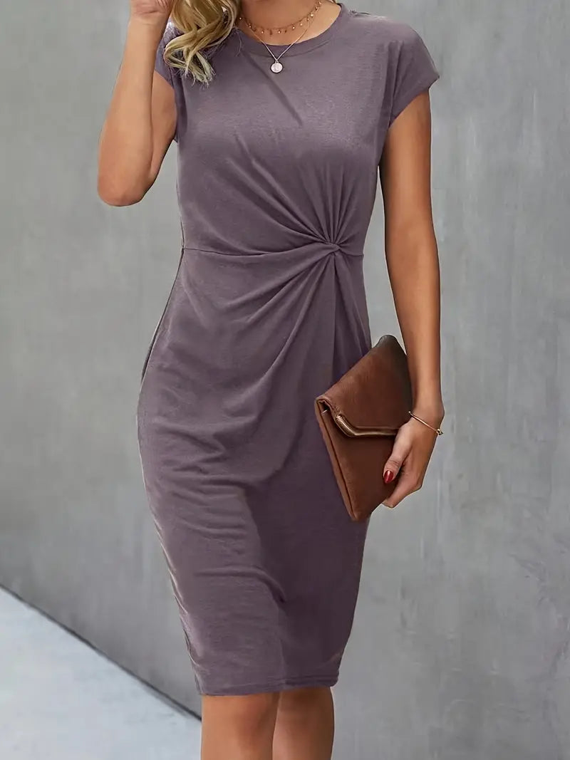 Yolande | Vielseitiges Fließendes Damen-Midikleid