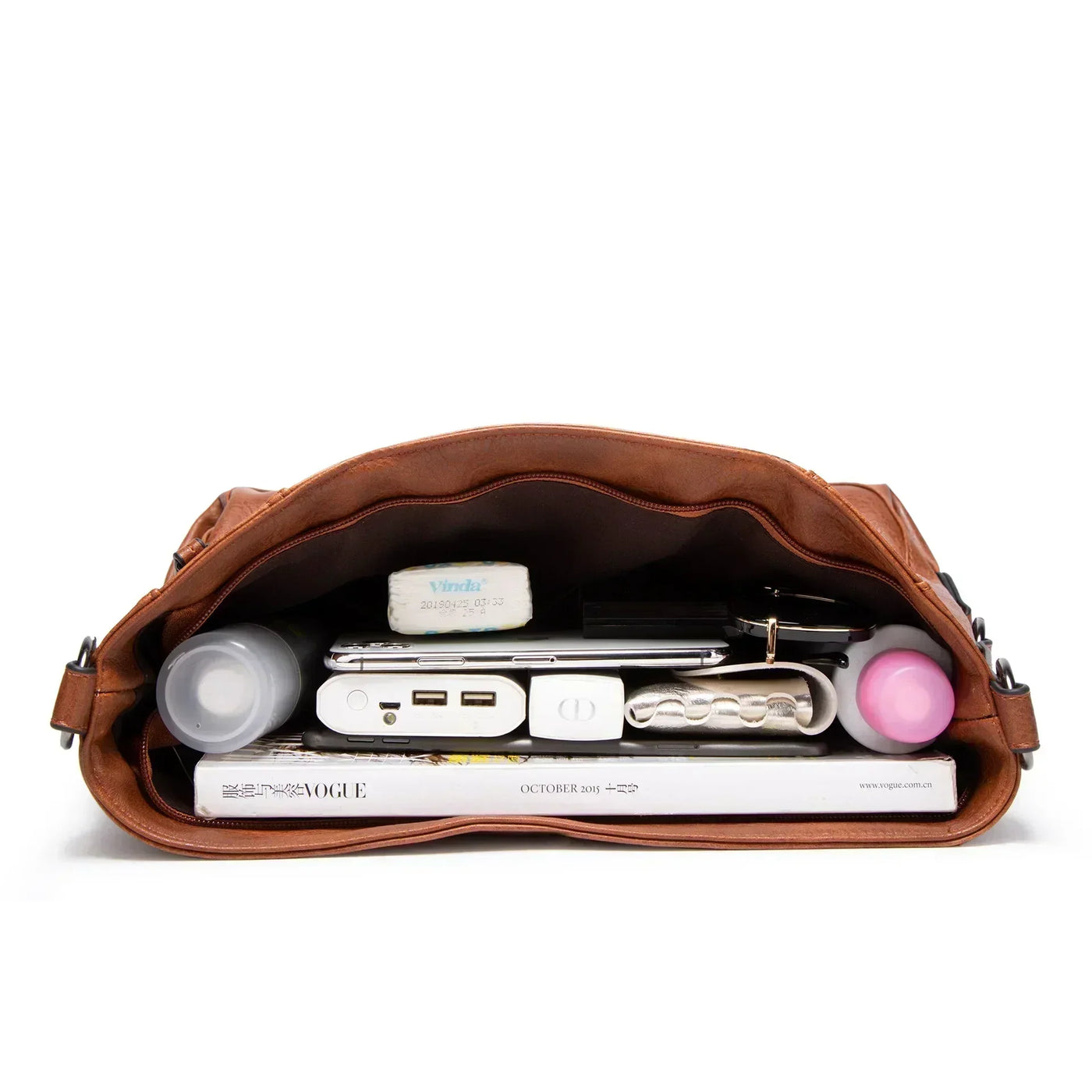 Priscilla - Lässige Ledertasche