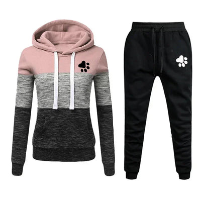 Zoe™ – Bequemes Kapuzen-Trainingsanzug-Set