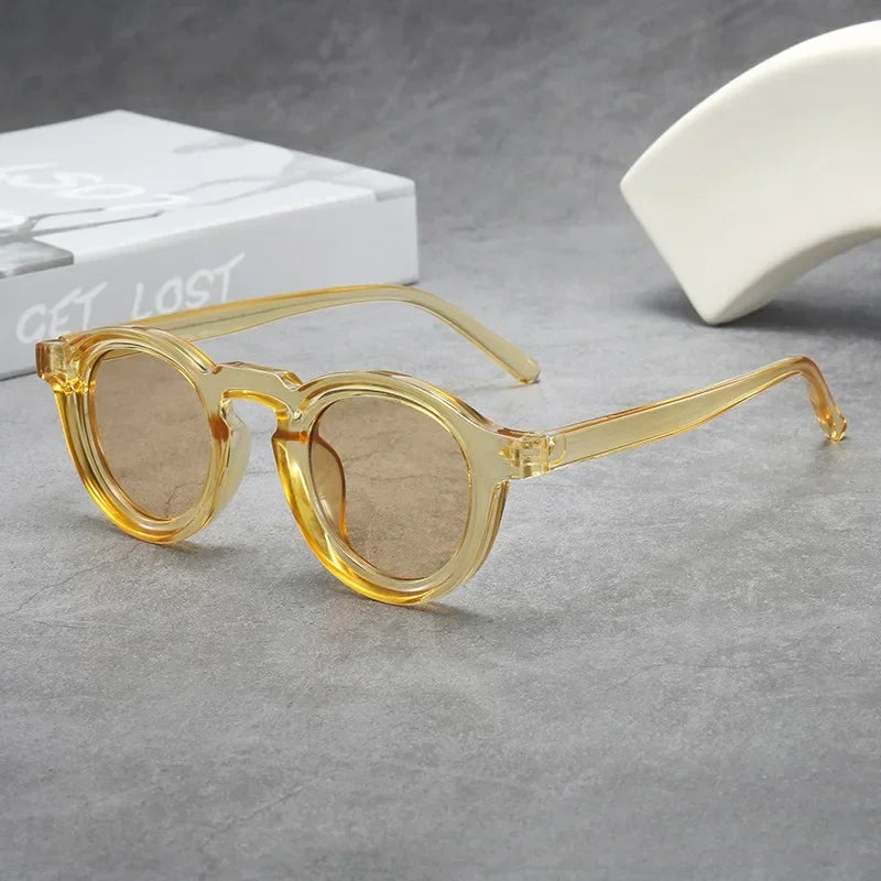 Spectralux – Stilvolle Sonnenbrille Mit Rundem Rahmen