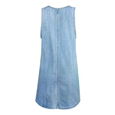 Malwina – Praktisches Und Leichtes Sommerkleid aus Denim