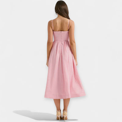Shelley – Minikleid Mit Rundhalsausschnitt Und Trägern
