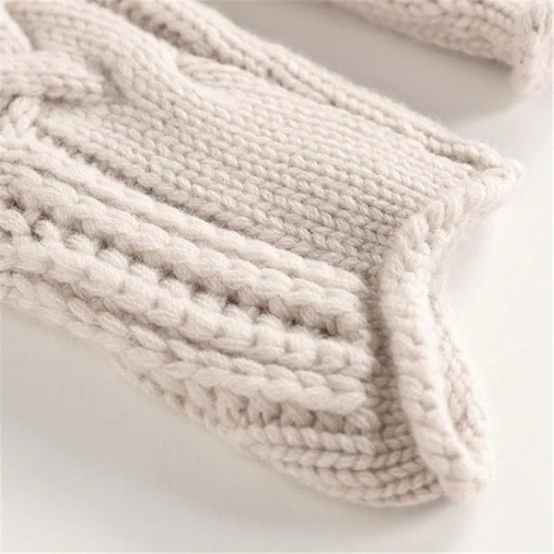 Jana™ Strickpullover mit Zopfmuster